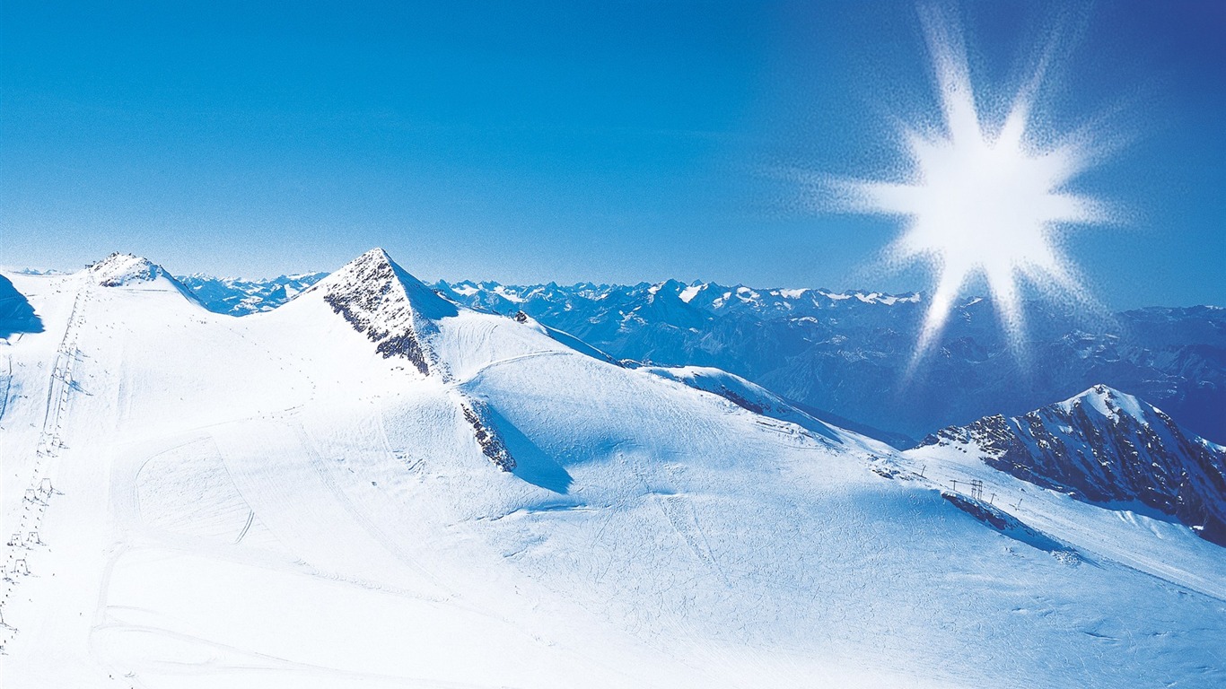 阿爾卑斯山 度假壁紙 #7 - 1366x768