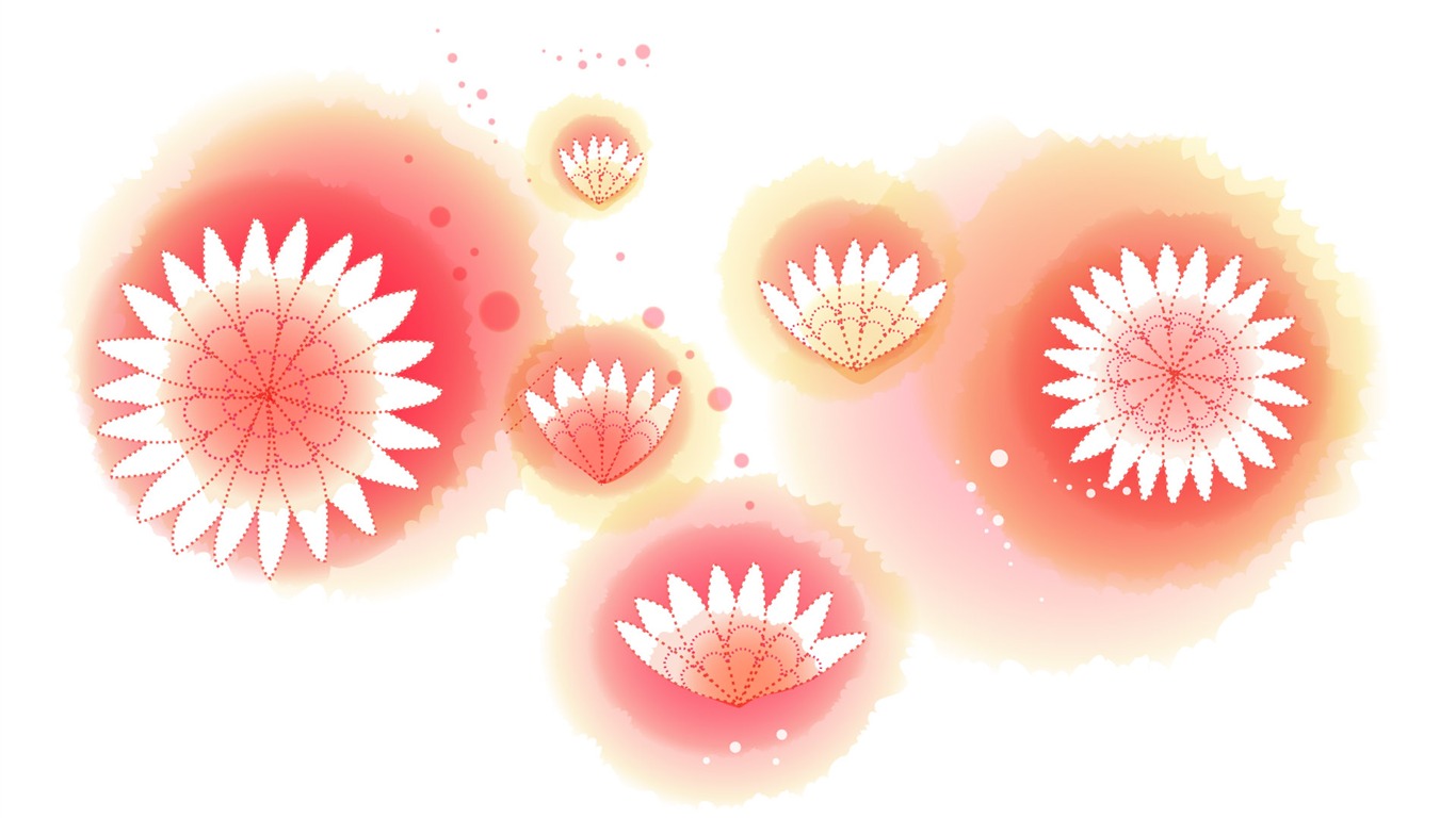 炫彩花纹 壁纸(九)8 - 1366x768