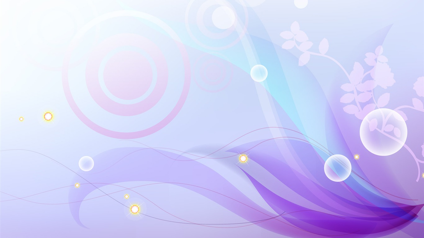 炫彩矢量背景 壁紙(四) #3 - 1366x768