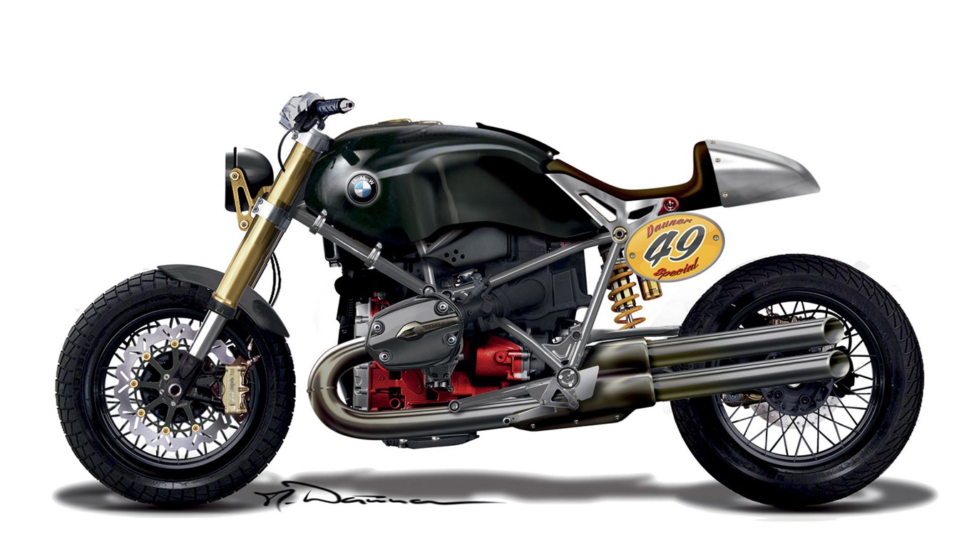 概念摩托車 壁紙(一) #5 - 1366x768