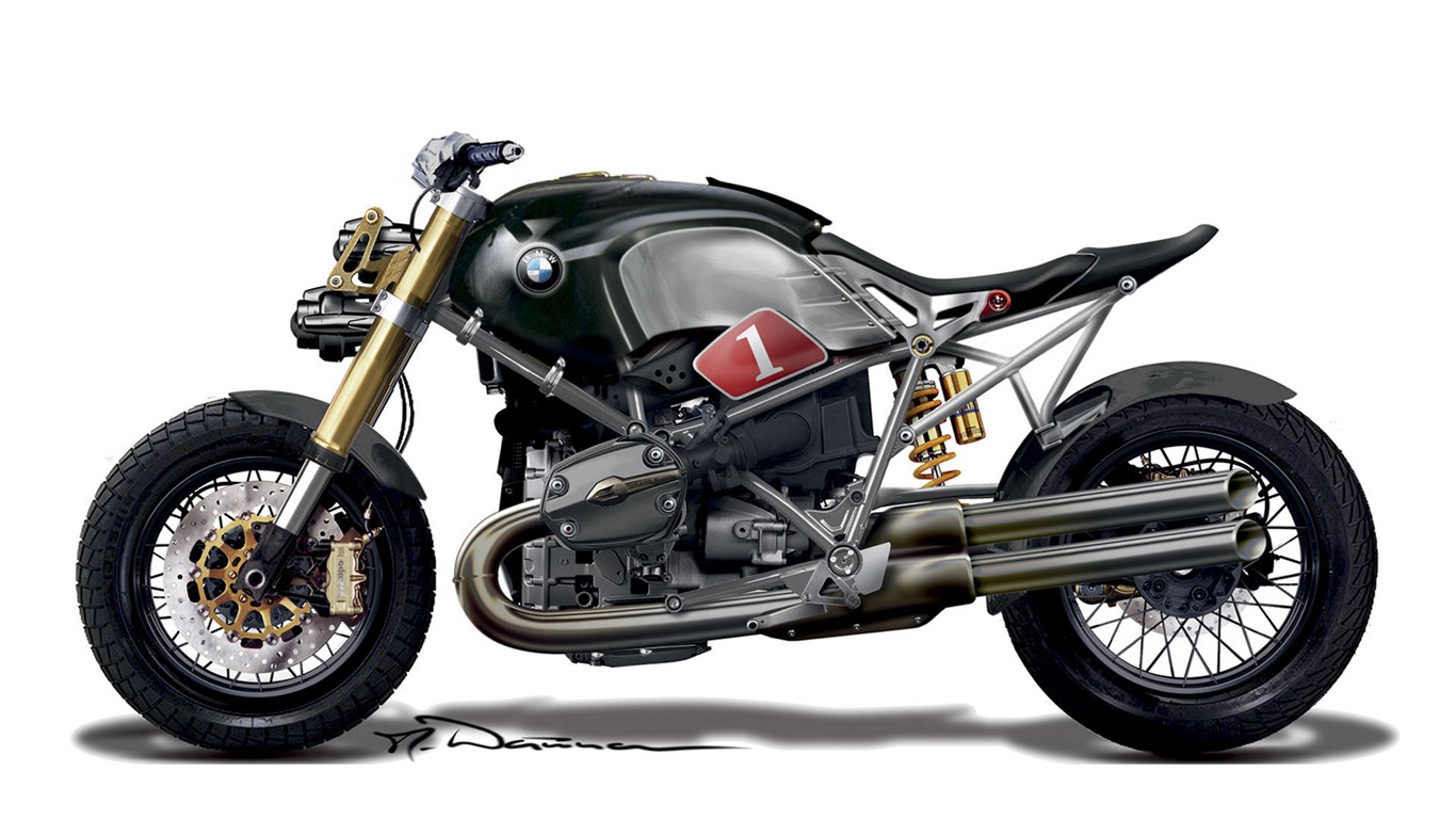 Concept motorcycle Wallpapers (1) #16 - 1366x768