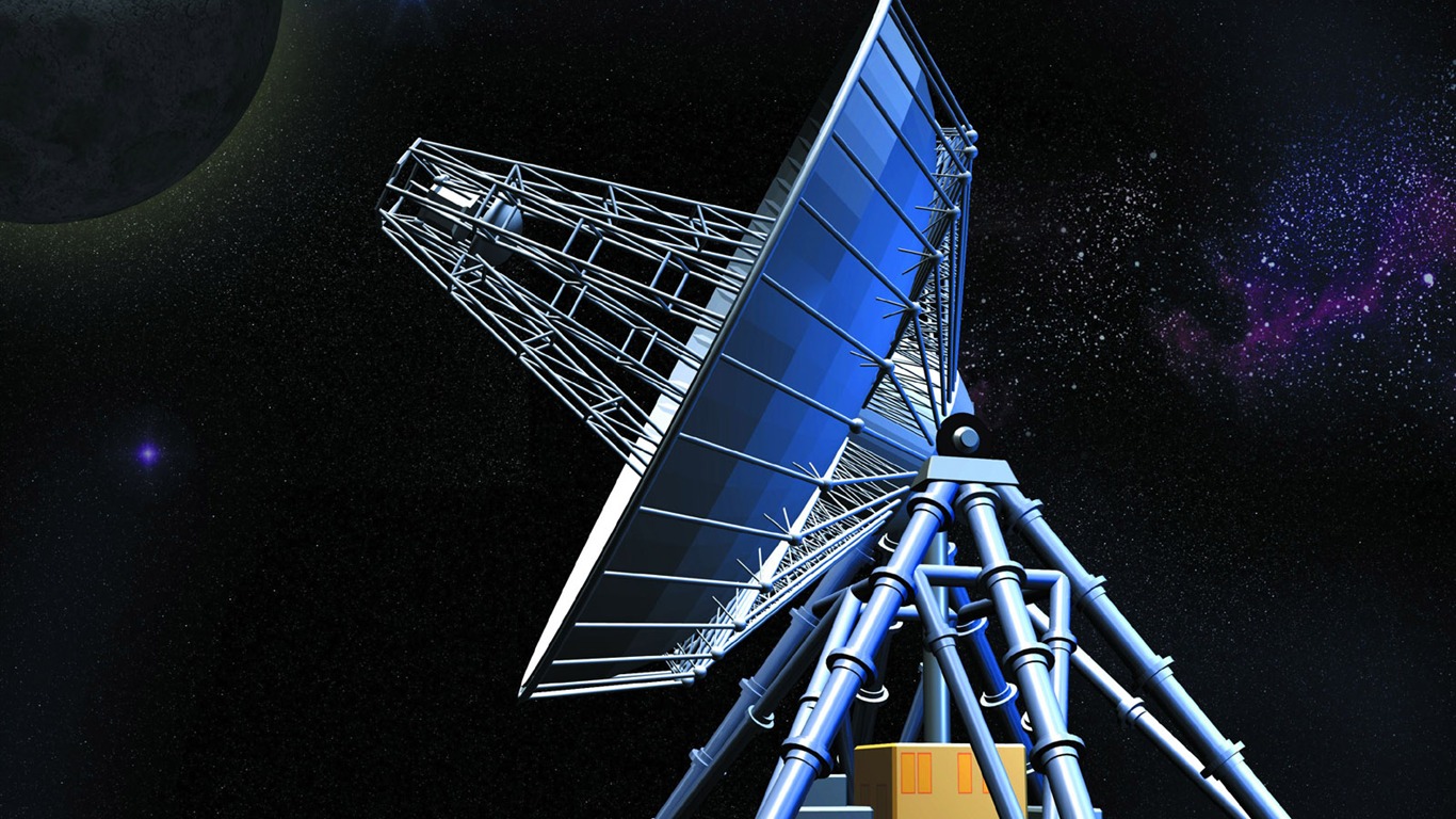 Comunicaciones por satélite fondo de pantalla (1) #13 - 1366x768