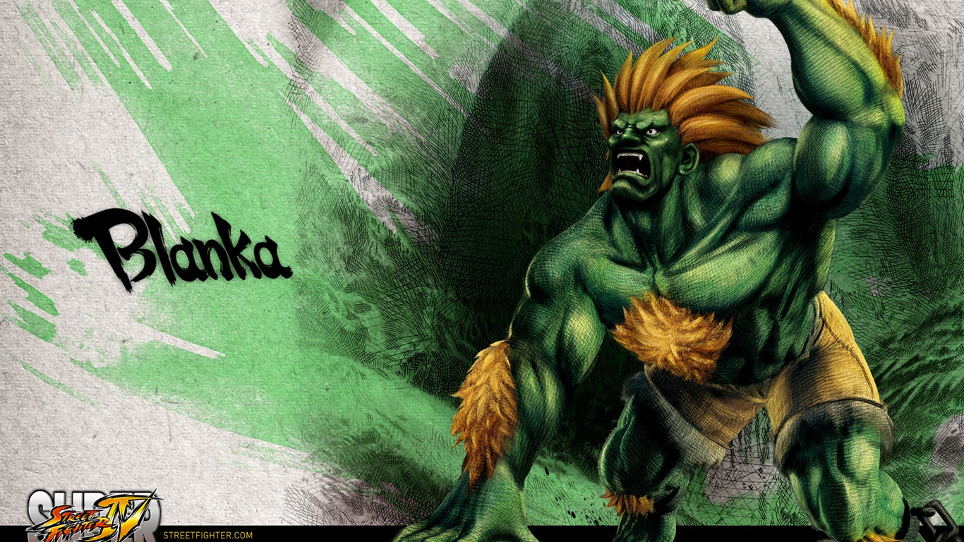 Super Street Fighter 4 inkoustové čínském stylu wallpaper #3 - 1366x768