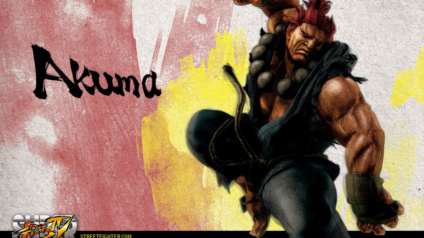 Super Street Fighter 4 Ink chinesischen Stil Tapete #4 - 1366x768