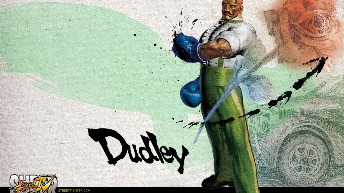 Super Street Fighter 4 inkoustové čínském stylu wallpaper #6 - 1366x768