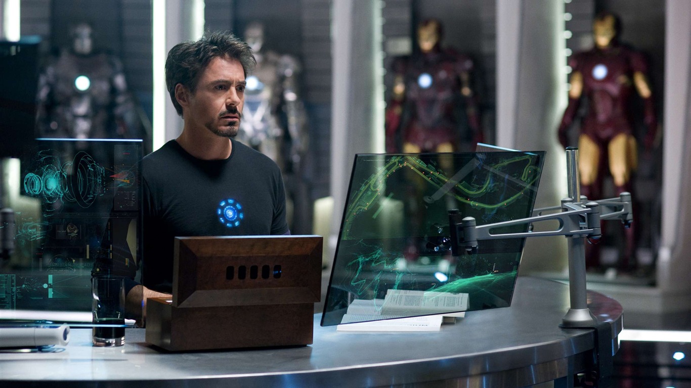 Fond d'écran Iron Man 2 HD #28 - 1366x768