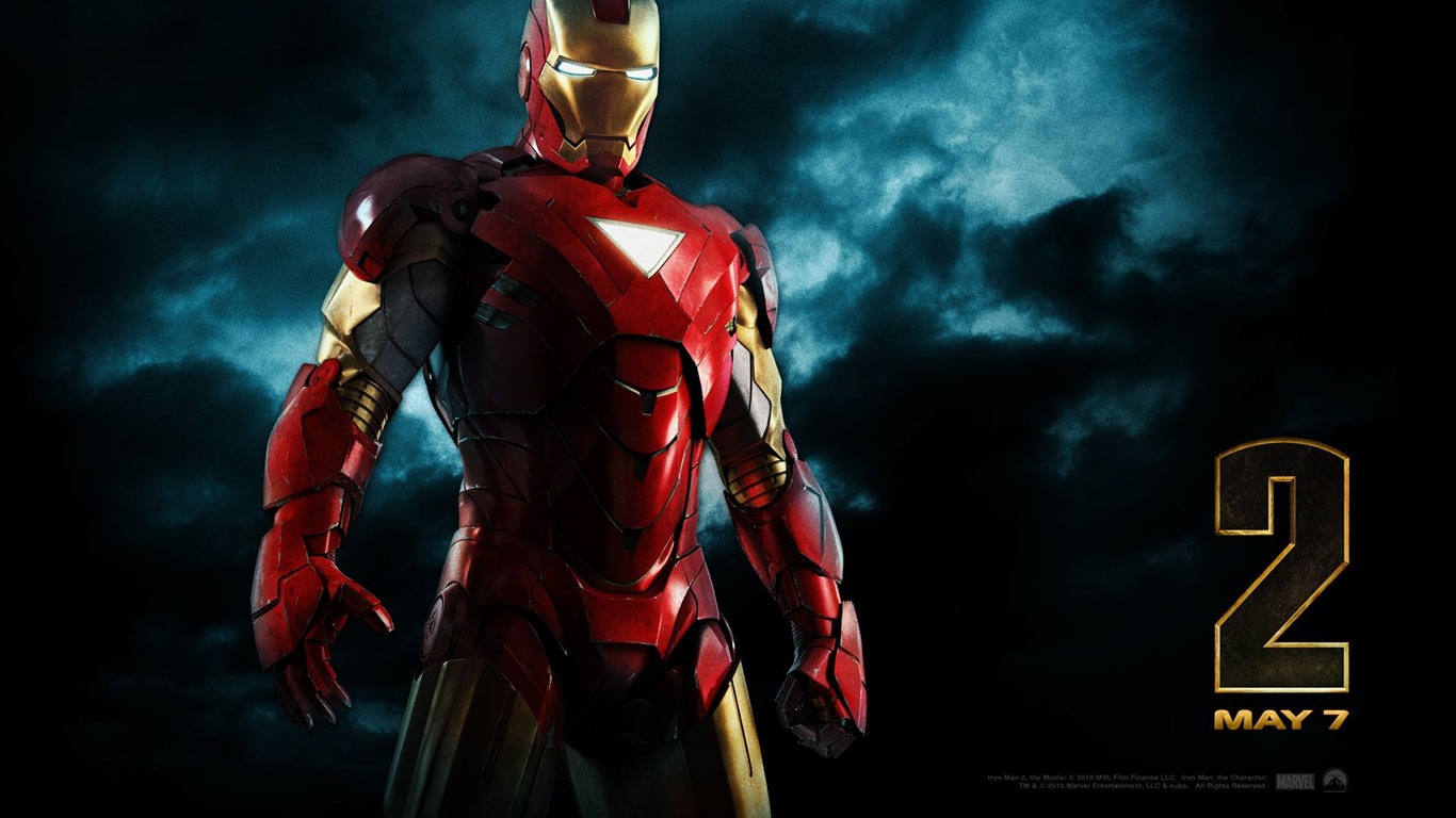 Fond d'écran Iron Man 2 HD #31 - 1366x768