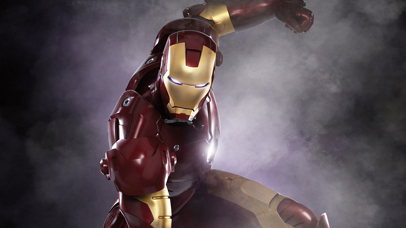 Iron Man 鋼鐵俠 高清壁紙 #6 - 1366x768