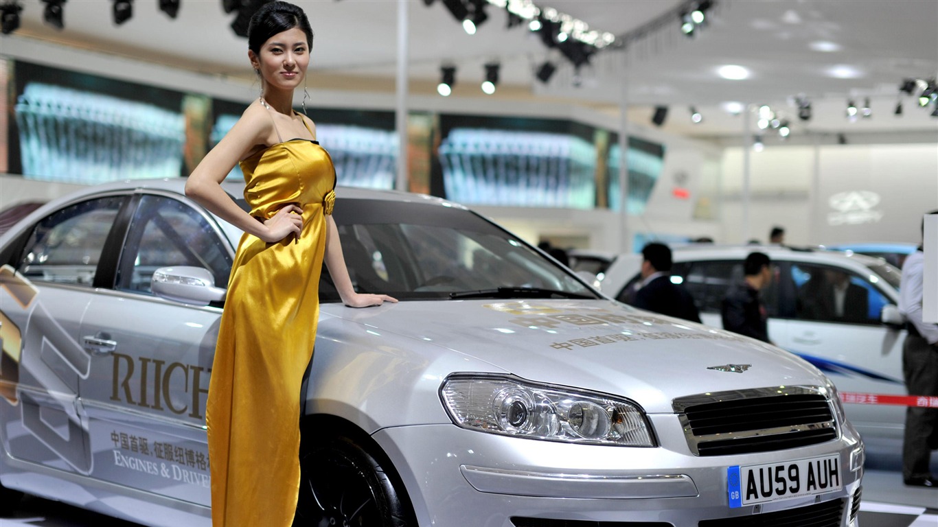2010 Peking autosalonu krása (Kuei-východně od prvních prací) #5 - 1366x768