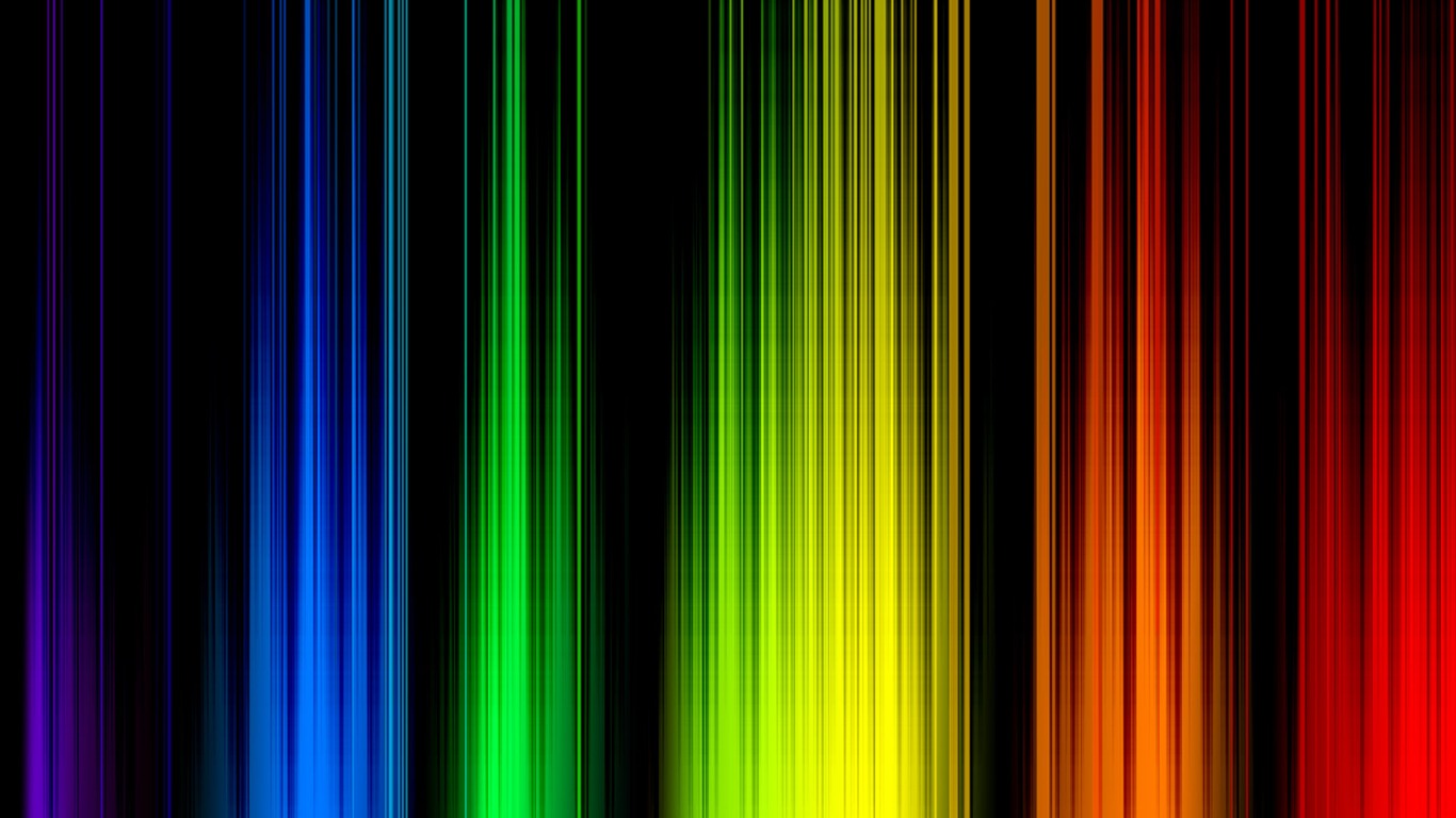Bright fond d'écran couleur (1) #19 - 1366x768