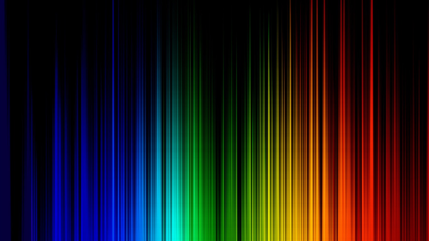 Bright fond d'écran couleur (1) #20 - 1366x768