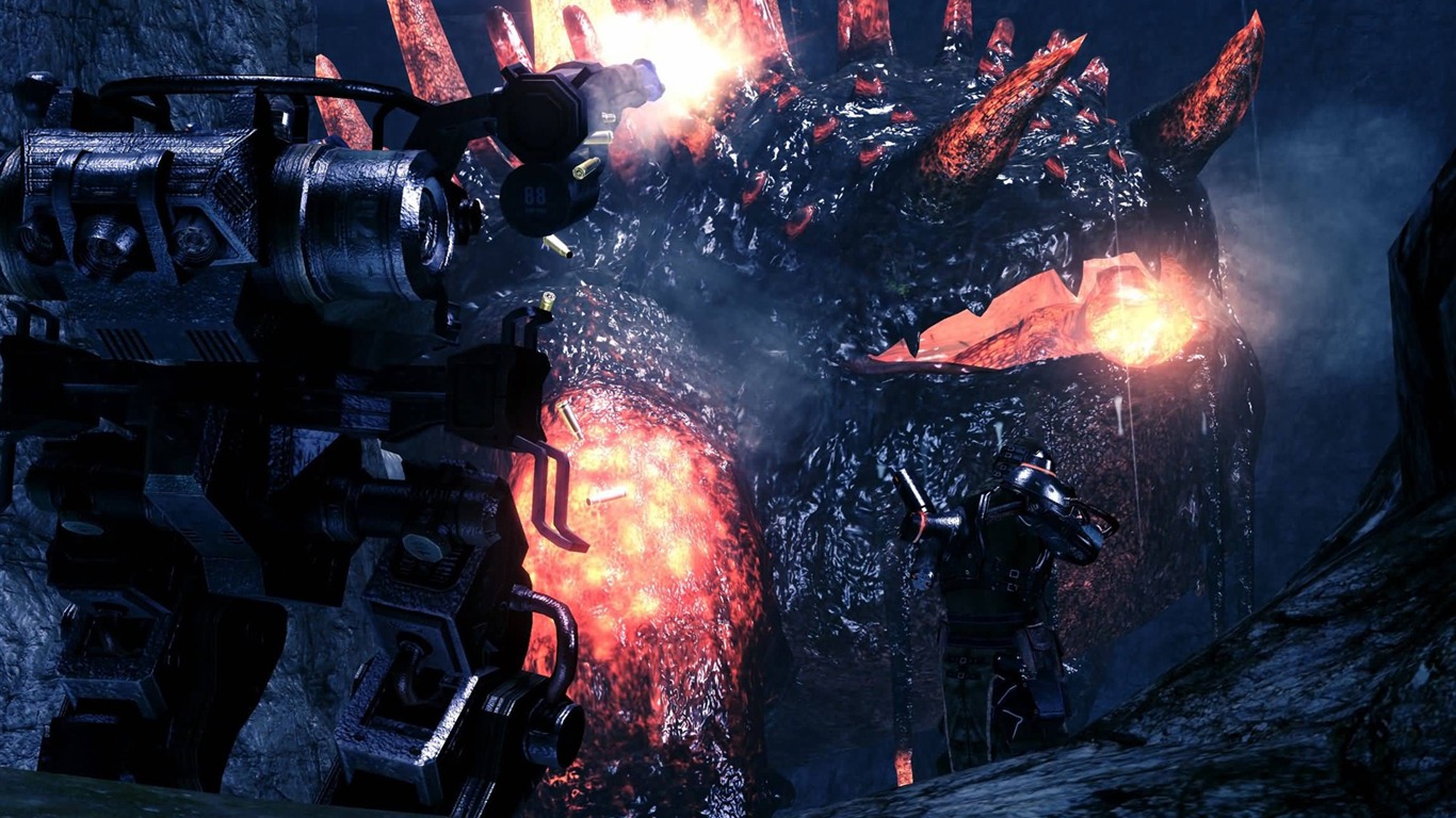 Lost Planet 2 HD Wallpaper (1) #1 - 1366x768