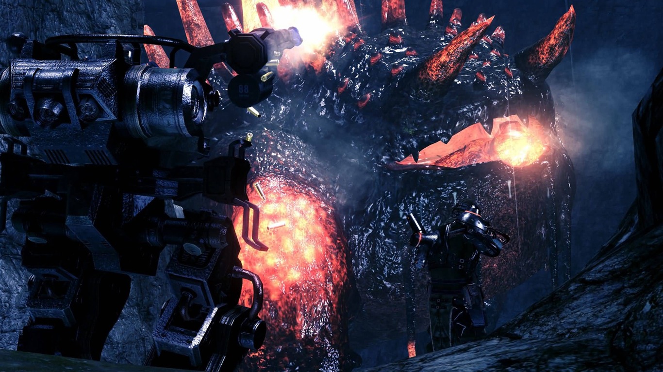 Lost Planet 2 失落的星球2 高清壁纸(一)1 - 1366x768