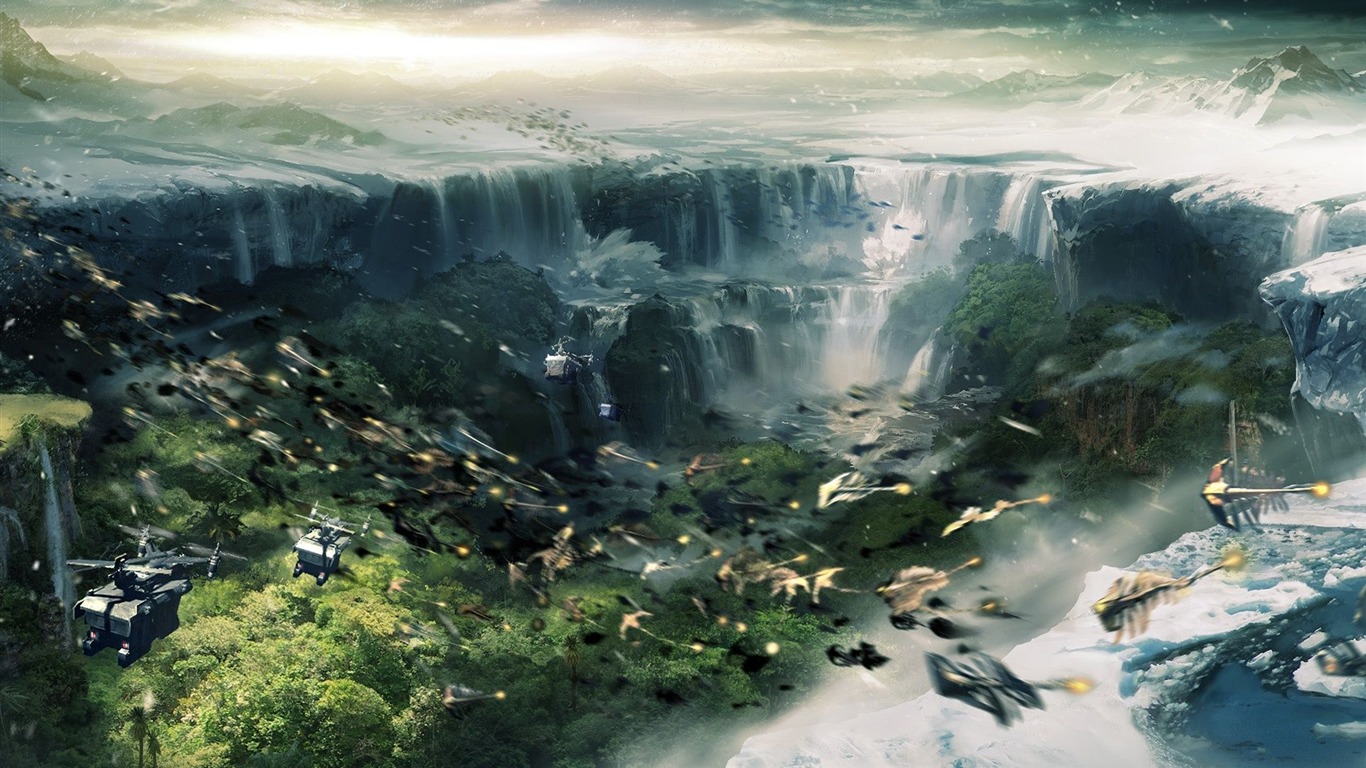 Lost Planet 2 HD Wallpaper (1) #2 - 1366x768