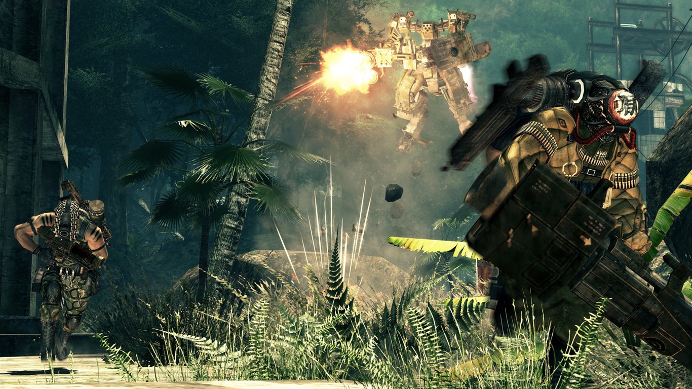 Lost Planet 2 失落的星球2 高清壁紙(二) #1 - 1366x768