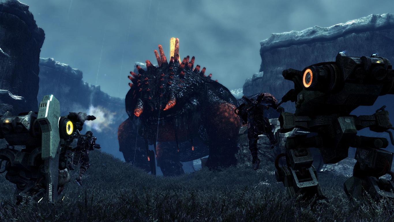 Lost Planet 2 失落的星球2 高清壁紙(二) #8 - 1366x768