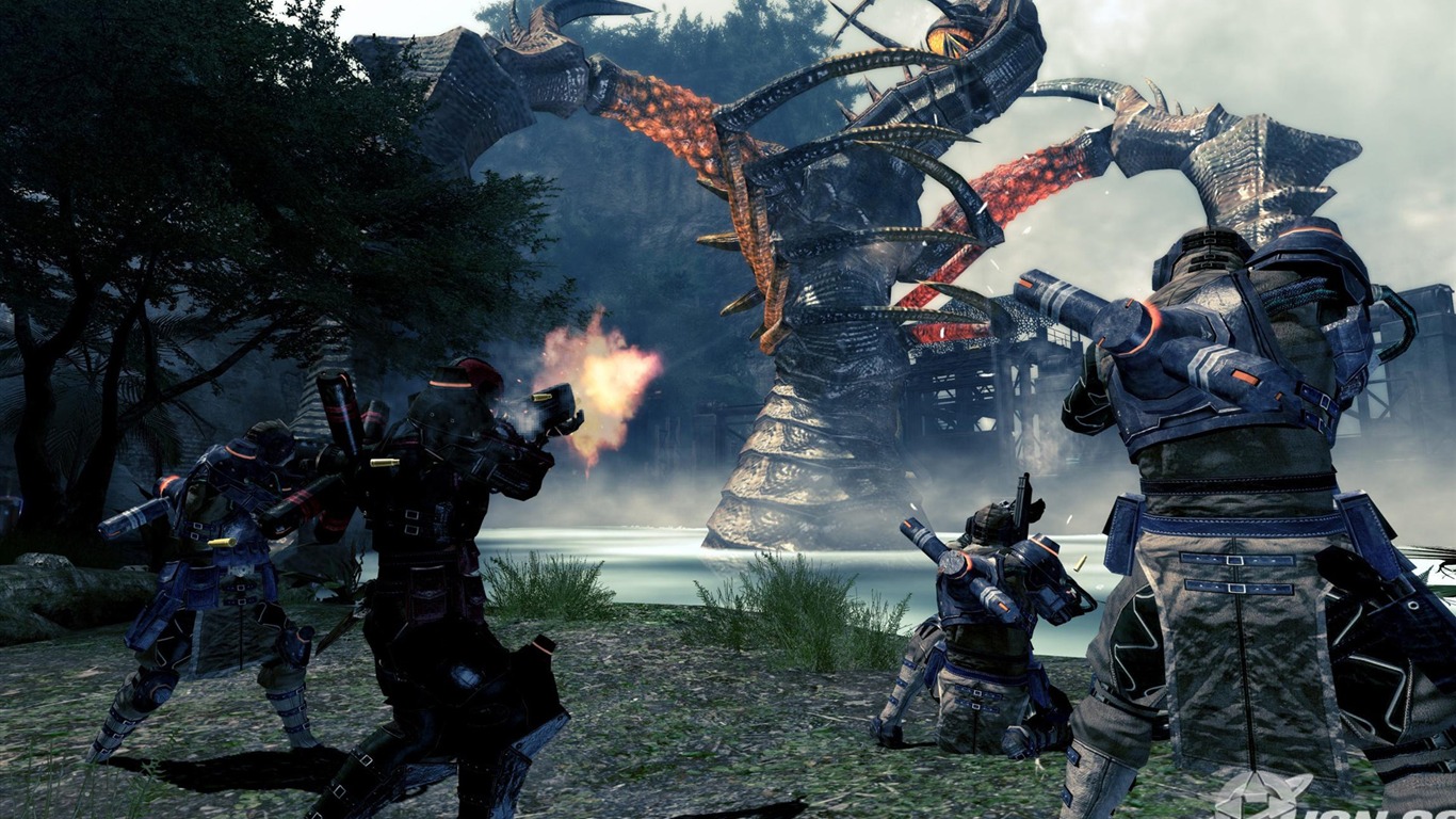 Lost Planet 2 HD Wallpaper (2) #12 - 1366x768