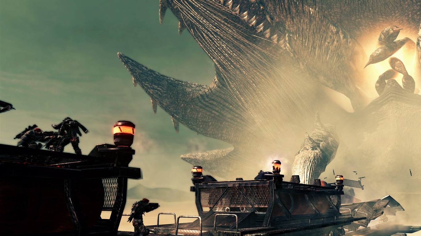 Lost Planet 2 失落的星球2 高清壁紙(二) #15 - 1366x768