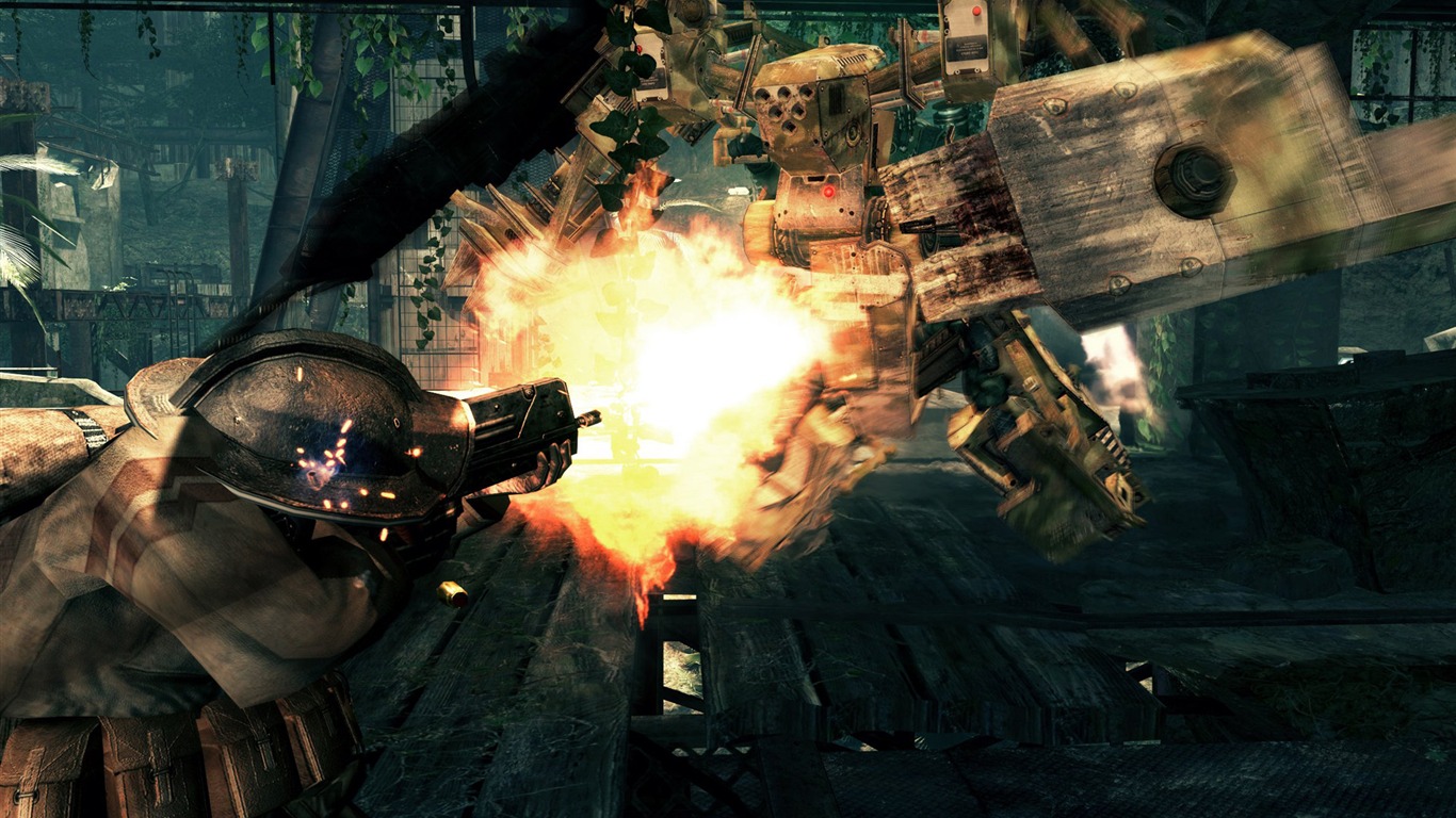 Lost Planet 2 失落的星球2 高清壁紙(二) #20 - 1366x768
