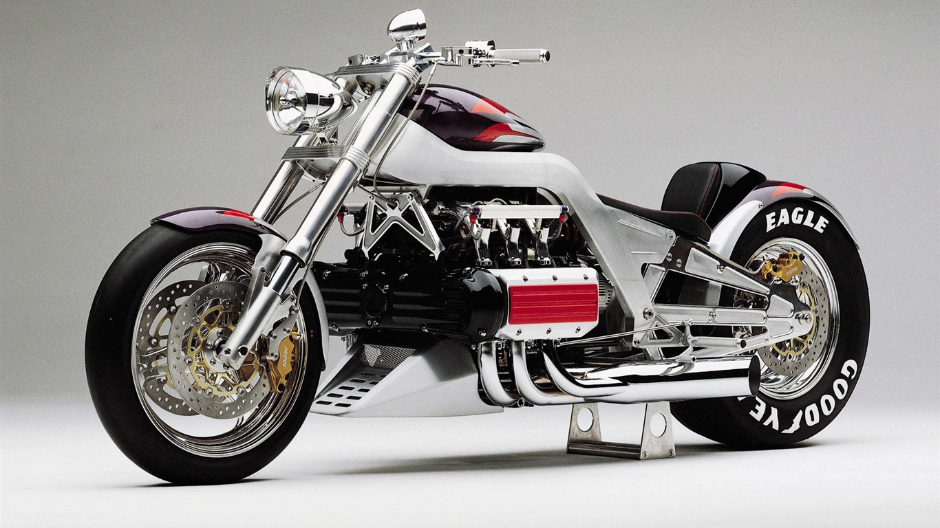 Koncepce motocyklu Tapety na plochu (4) #1 - 1366x768