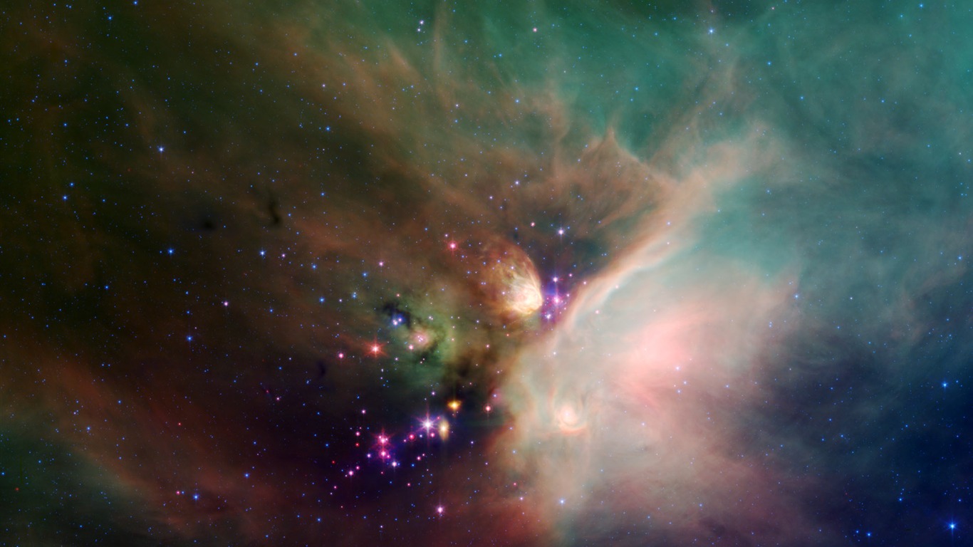 哈勃望星空壁紙(五) #16 - 1366x768