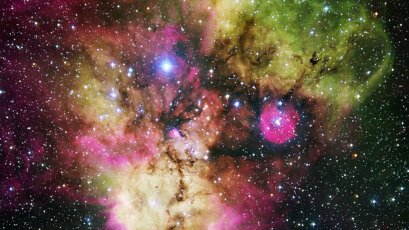Fondo de pantalla de Star Hubble (5) #19 - 1366x768