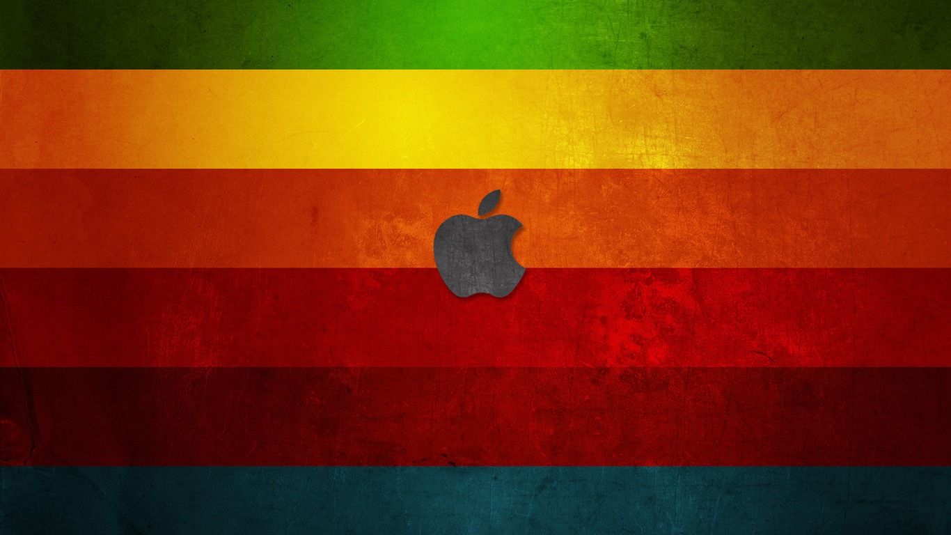 album Apple wallpaper thème (9) #1 - 1366x768