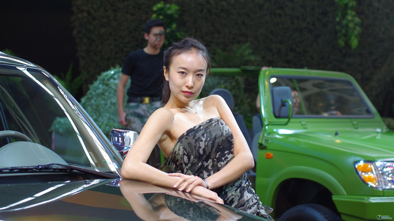 2010北京車展 美女 (michael68作品) #14 - 1366x768