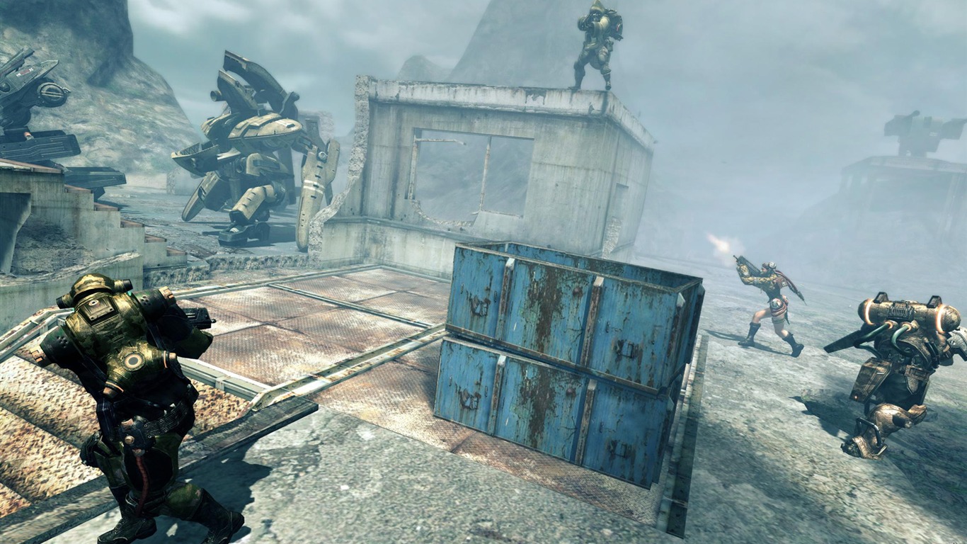 Lost Planet 2 失落的星球2 高清壁紙(四) #16 - 1366x768