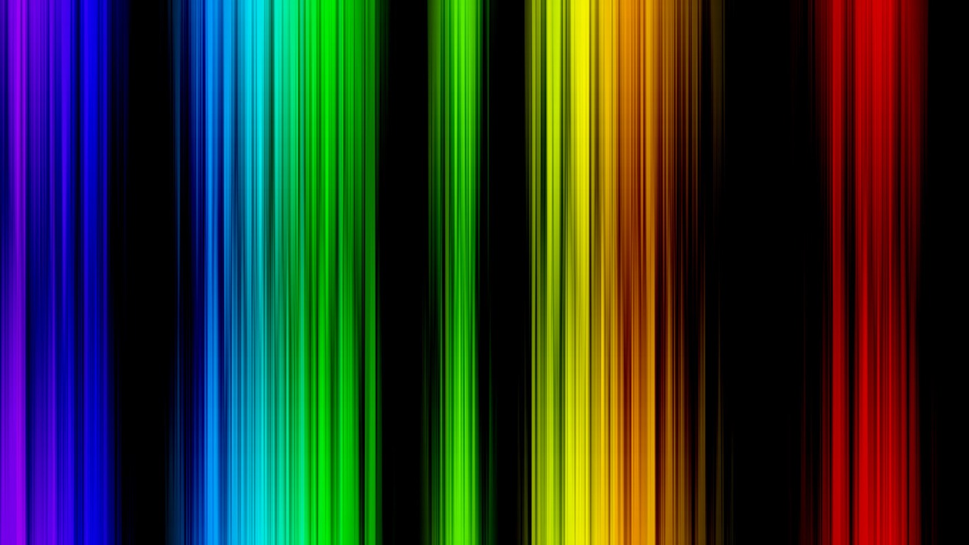 炫彩色彩背景 壁紙(三) #5 - 1366x768