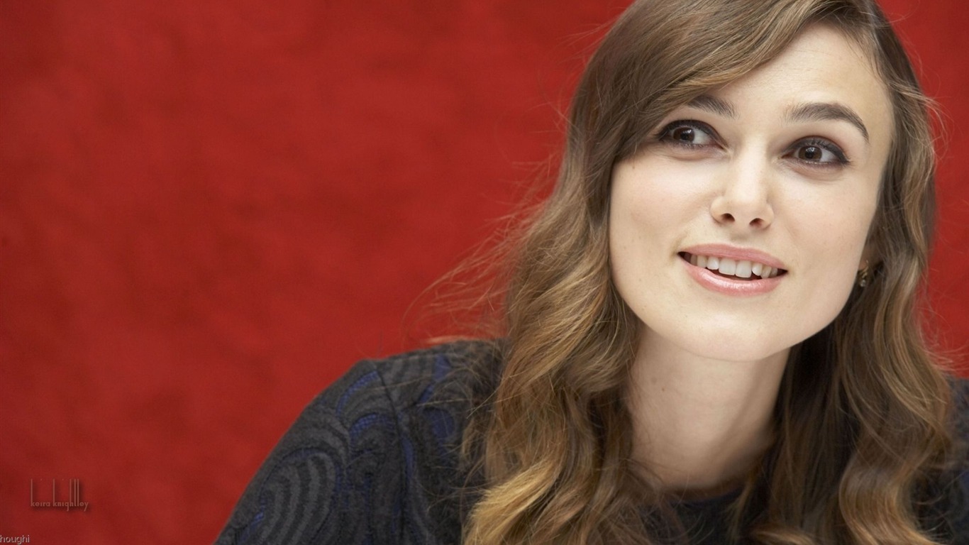 Keira Knightley krásná tapeta #8 - 1366x768