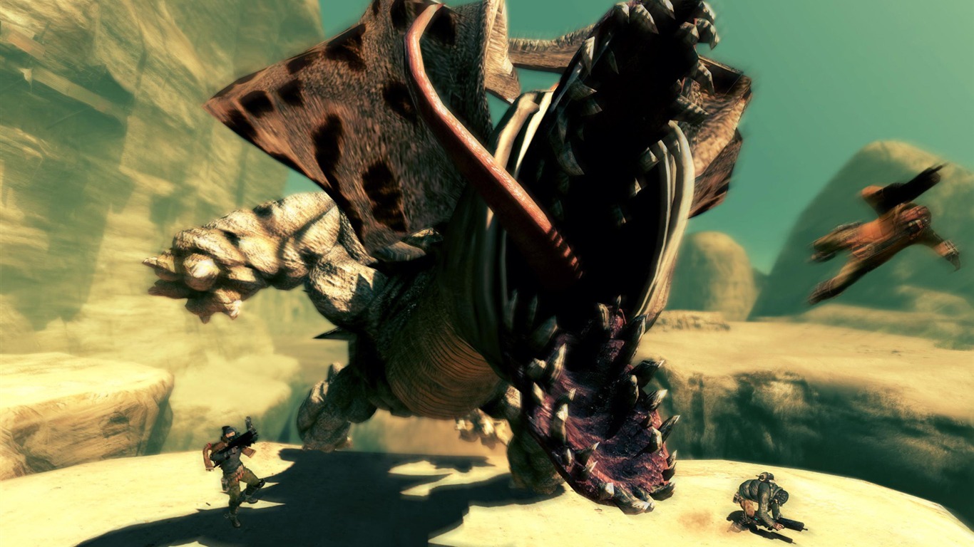 Lost Planet 2 HD Wallpaper (5) #14 - 1366x768