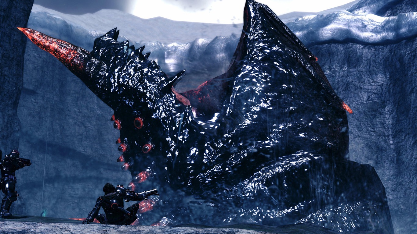 Lost Planet 2 Fond d'écran HD (6) #2 - 1366x768