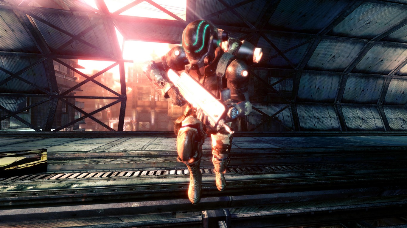 Lost Planet 2 失落的星球2 高清壁紙(六) #11 - 1366x768