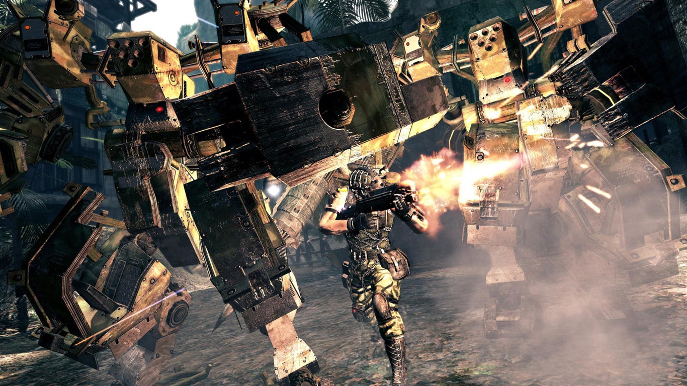 Lost Planet 2 失落的星球2 高清壁紙(六) #15 - 1366x768