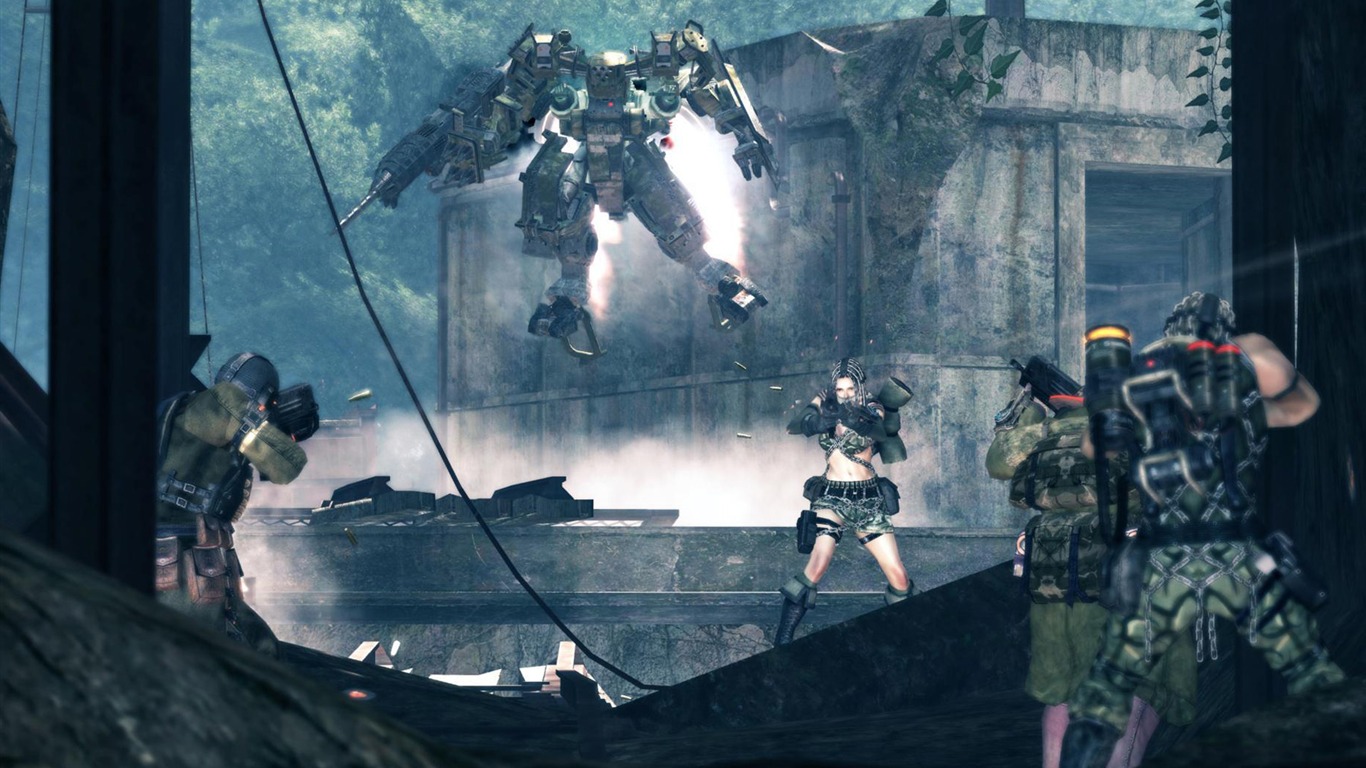 Lost Planet 2 失落的星球2 高清壁紙(六) #16 - 1366x768