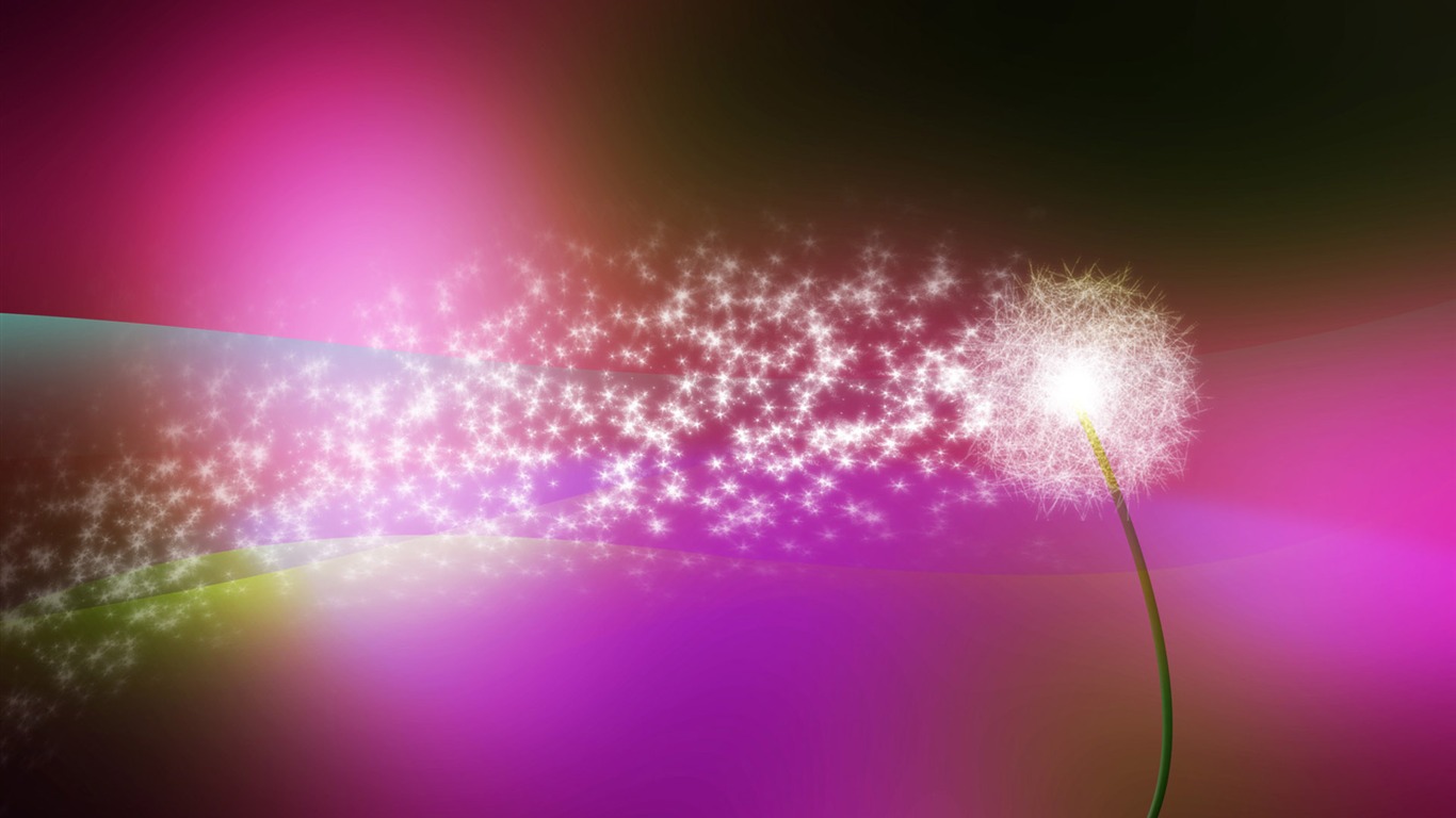 炫彩色彩背景 壁紙(四) #2 - 1366x768
