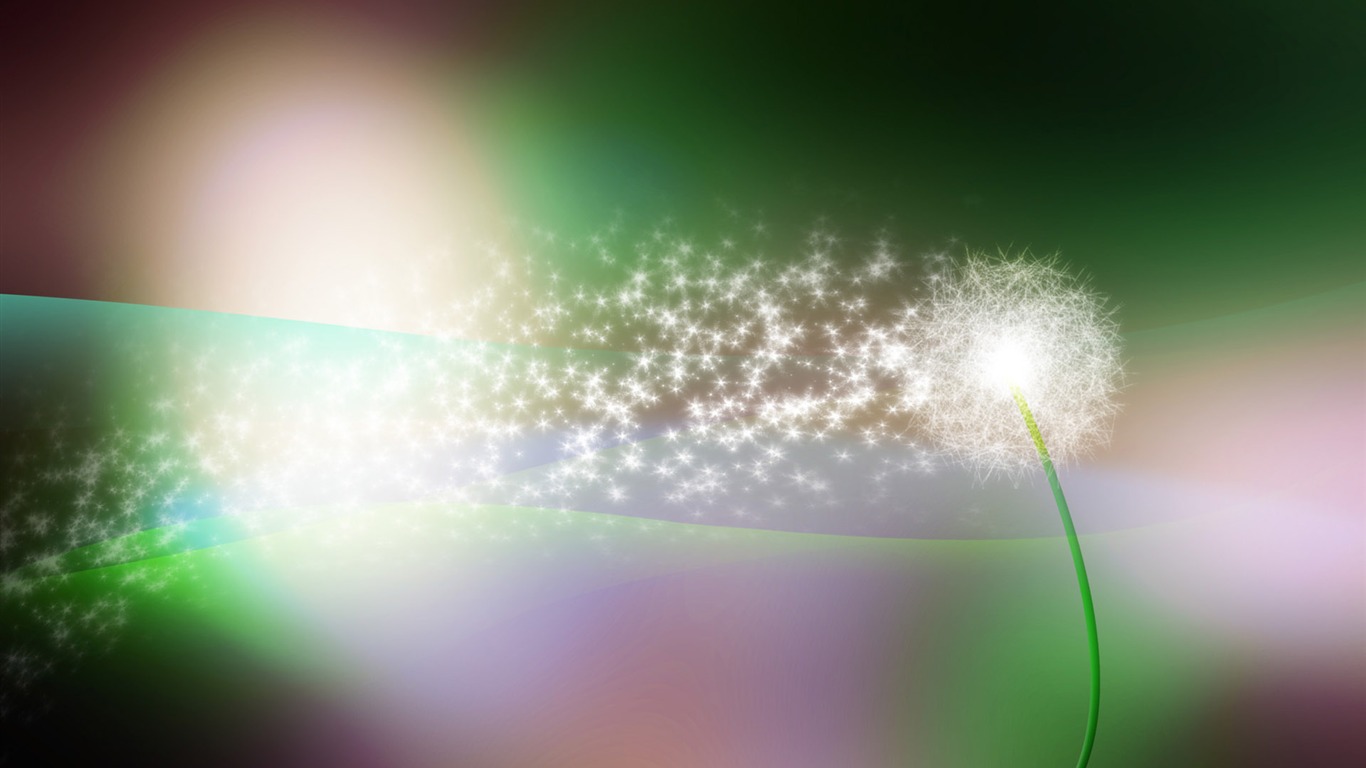 炫彩色彩背景 壁紙(四) #5 - 1366x768
