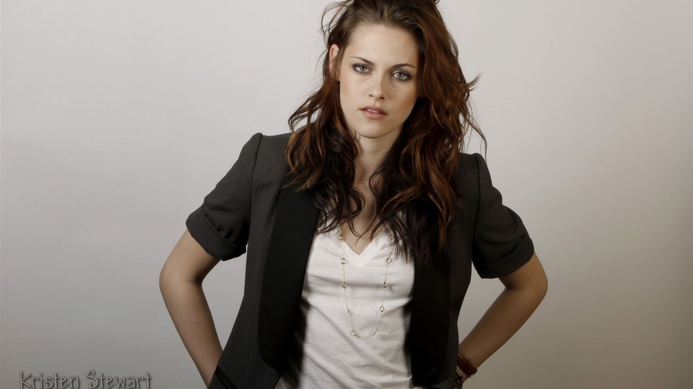 Kristen Stewart krásnou tapetu #13 - 1366x768