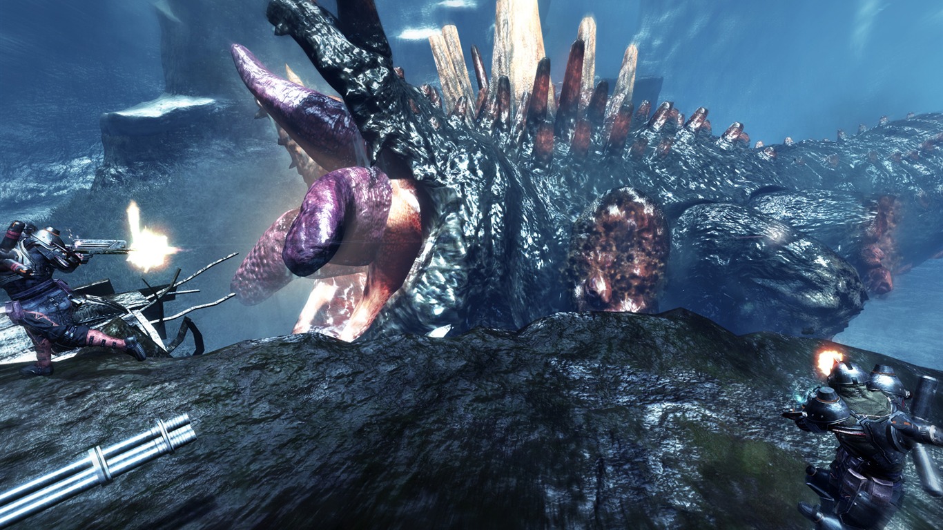 Lost Planet 2 HD Wallpaper (7) #3 - 1366x768