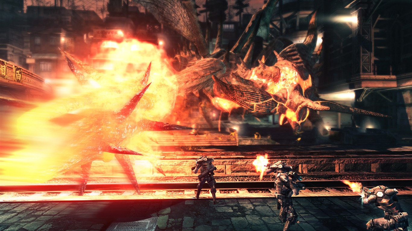 Lost Planet 2 失落的星球2 高清壁紙(七) #7 - 1366x768
