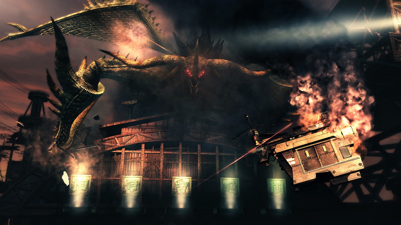Lost Planet 2 HD Wallpaper (7) #10 - 1366x768
