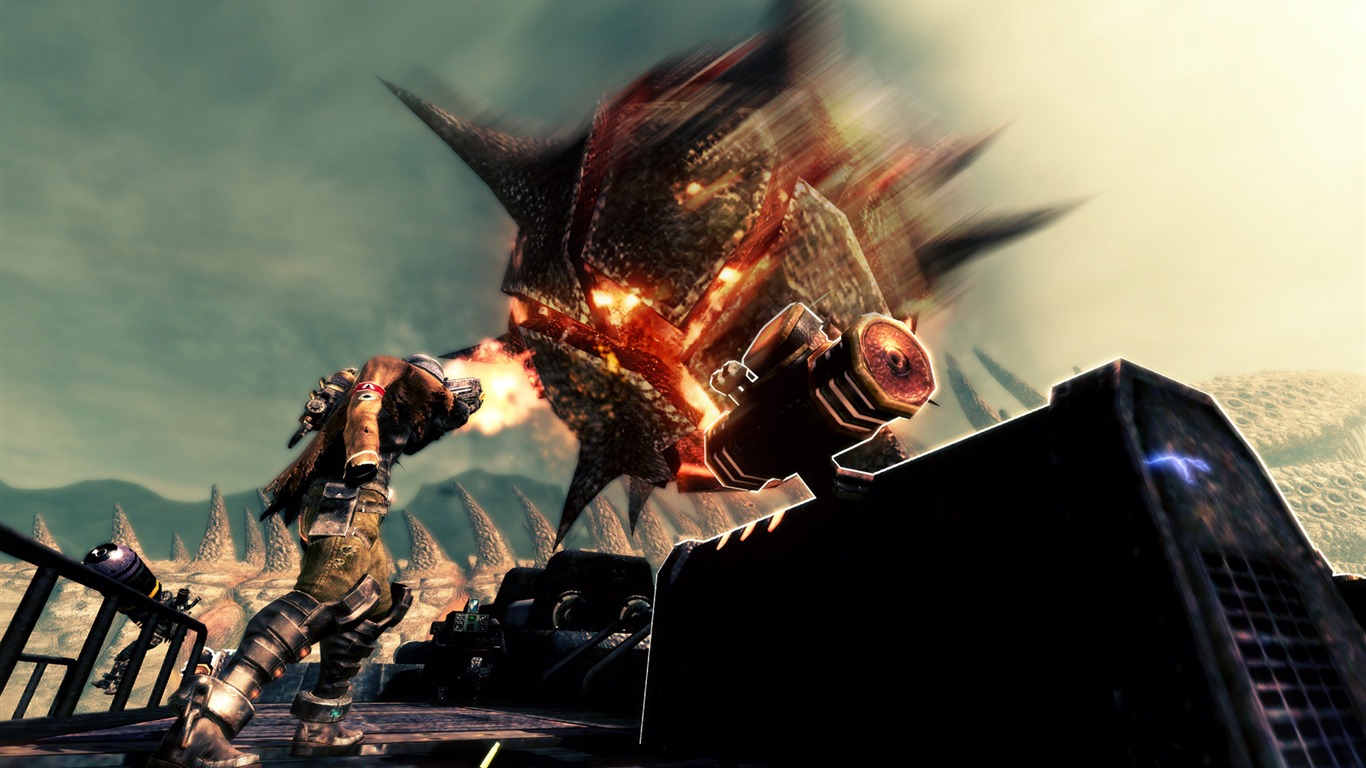 Lost Planet 2 HD Wallpaper (7) #19 - 1366x768