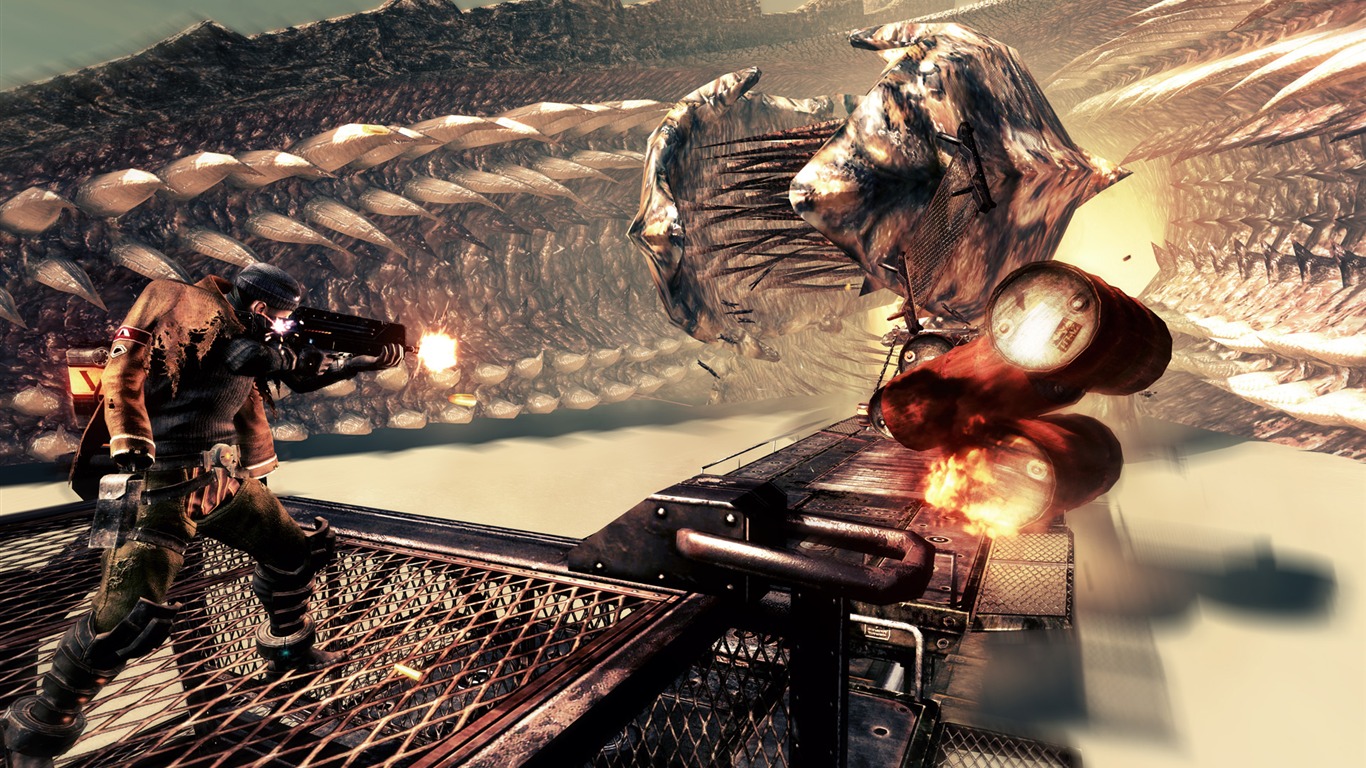 Lost Planet 2 HD Wallpaper (7) #24 - 1366x768