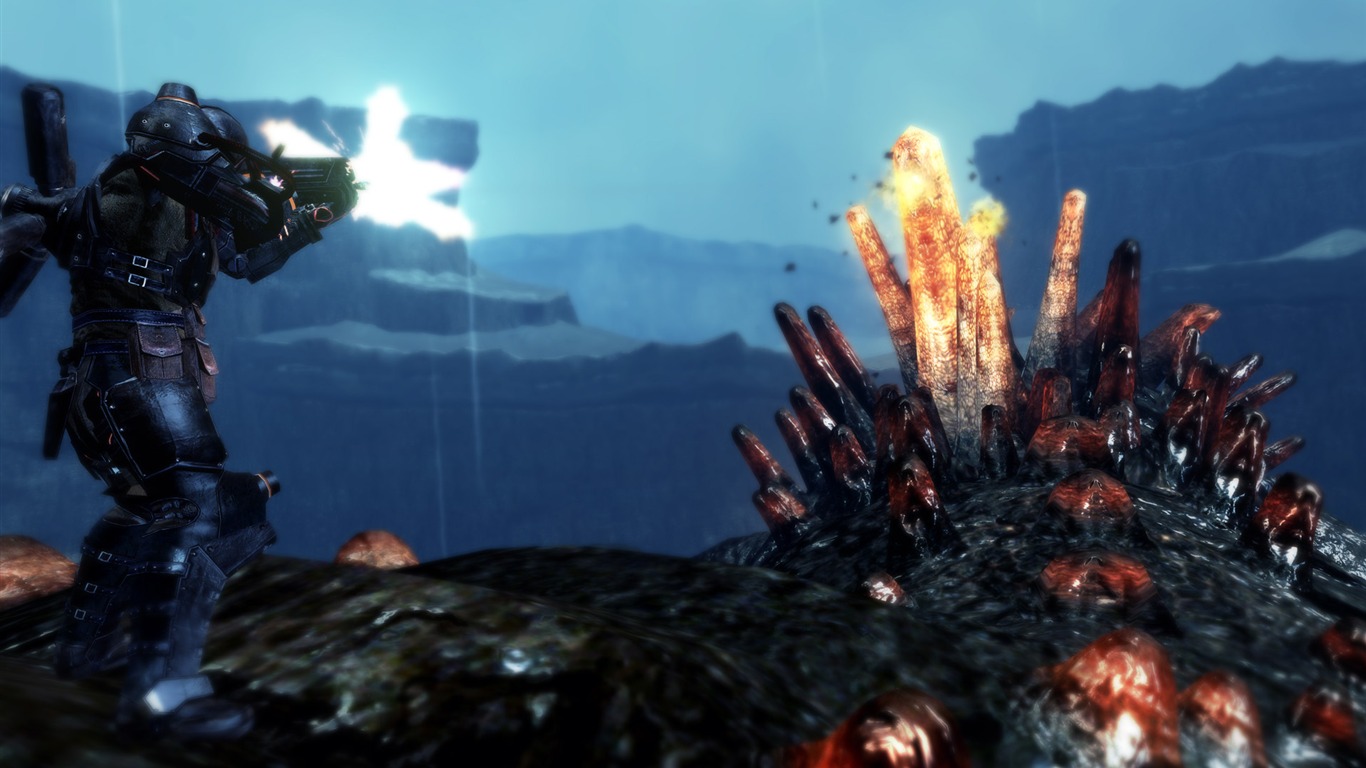 Lost Planet 2 HD Wallpaper (7) #27 - 1366x768