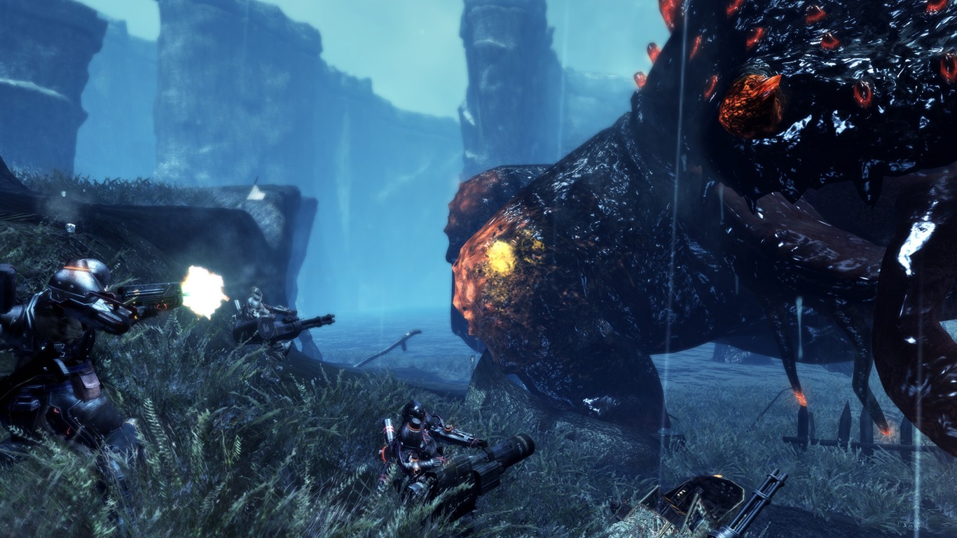 Lost Planet 2 失落的星球2 高清壁紙(七) #29 - 1366x768