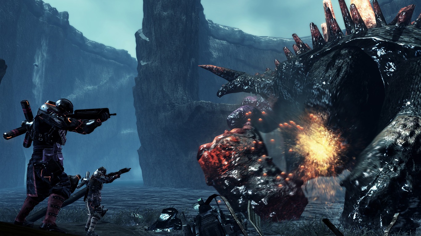 Lost Planet 2 HD Wallpaper (7) #30 - 1366x768
