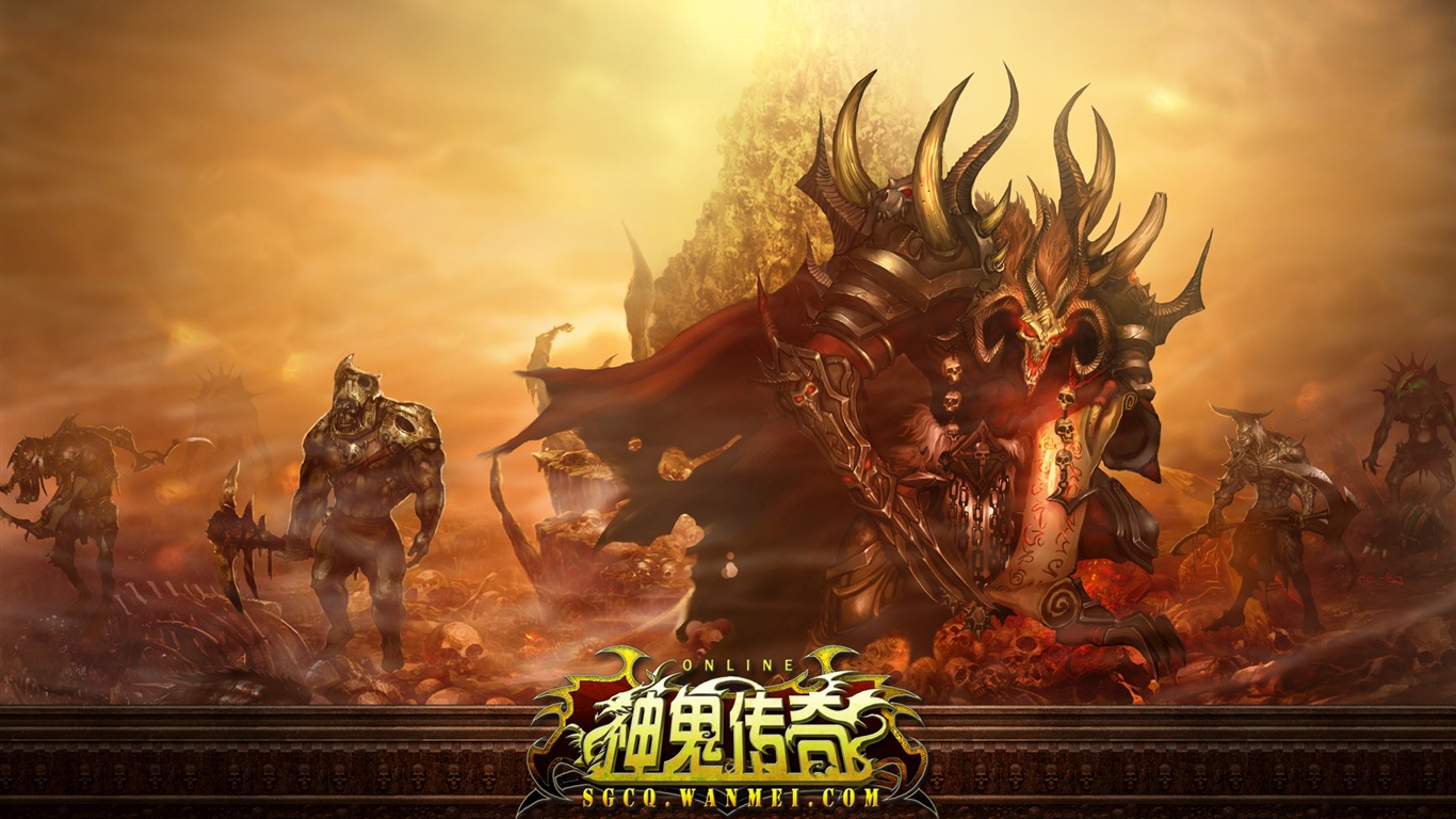 Online games Mummy wallpaper #13 - 1366x768