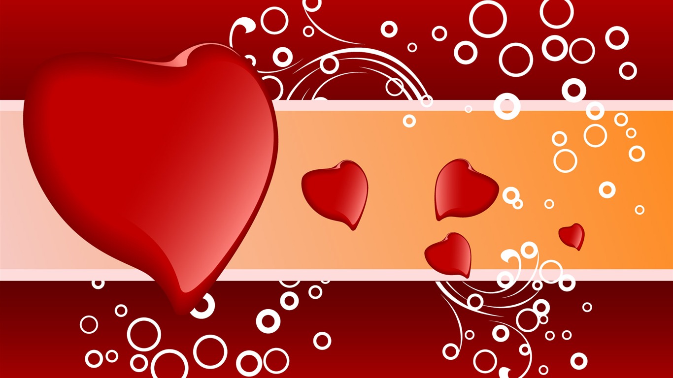 Valentýna Tapety Den Téma (5) #10 - 1366x768