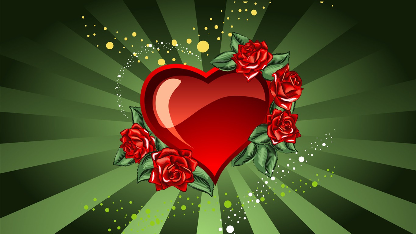 Valentýna Tapety Den Téma (5) #12 - 1366x768